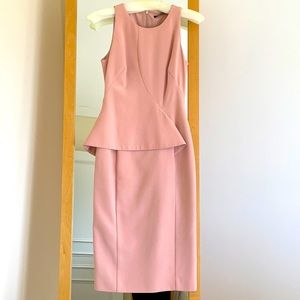 Preowned Black Halo peplum dress size 0